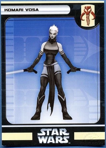 Komari vosa card star wars miniatures