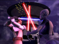 Kenobi vs Ventress TCWLD