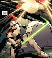 Крил уничтожает танк