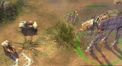 Незапланированный рейд повстанцев стал дополнительной проверкой возможностей первого АТ-АТ