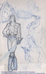 Mara Jade variants by Cory Allemeier