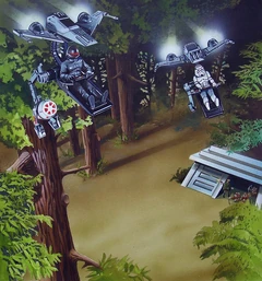 Снайперские летательные аппараты в битве при Эндоре