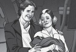 Han Leia and Ben