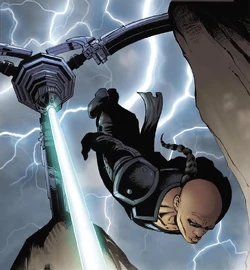 Цюань-Ян прыгает в Пропасть на помощь ученице