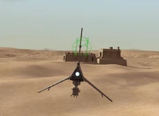 Полёт над станцией Тоша