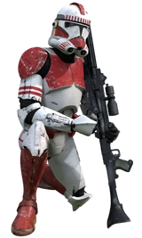 Тайр в броне солдата-клона фазы II.