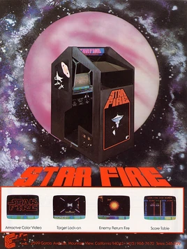 Star fire arcadeflyer
