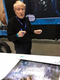 Clive Revill autograph session