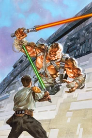 Кайл сражается с Мо в аванпосте Джерека.