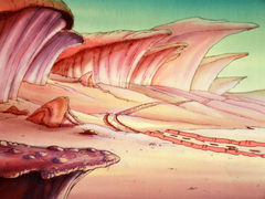 Скалы в пустыне Вадж