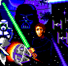 Luke Skywalker RotJ1988 Amstrad