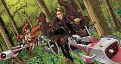 Anakin and Obi Wan on Ruhe