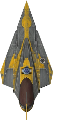 Jedistarfighter detail