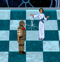 Лея Органа пытается откупиться от Бобы Фетта