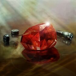 Red Color Crystal