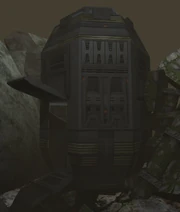 Капсула на поверхности Явина-4.