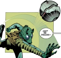 Greedo throws a detonator