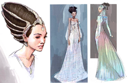 Padmes wedding costumes concepts