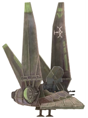 Стархоппер в посадочной конфигурации.