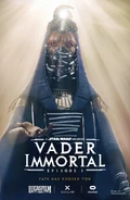 Постер «Vader Immortal — Episode I» с San-Diego Comic Con 2019, изображающий мустафарианскую жрицу