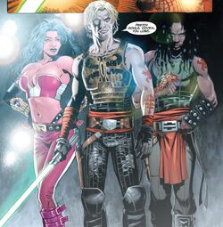 Делия, Кейд и Джарая против «Чёрного солнца»