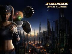 Star wars lethal alliance coruscant wallpaper