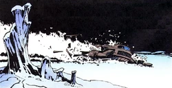 Жёсткая посадка Люка Скайуокера на Хоте