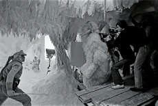 Съёмка сцены сражения Люка и вампы