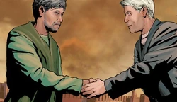 Горлан приветствует Ваннара Триса