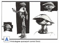 Концерт-арт дроида-сотрудника космопорта для 