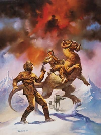 Boris Vallejo poster Tauntaun