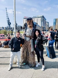 Кейтлин и вуки.