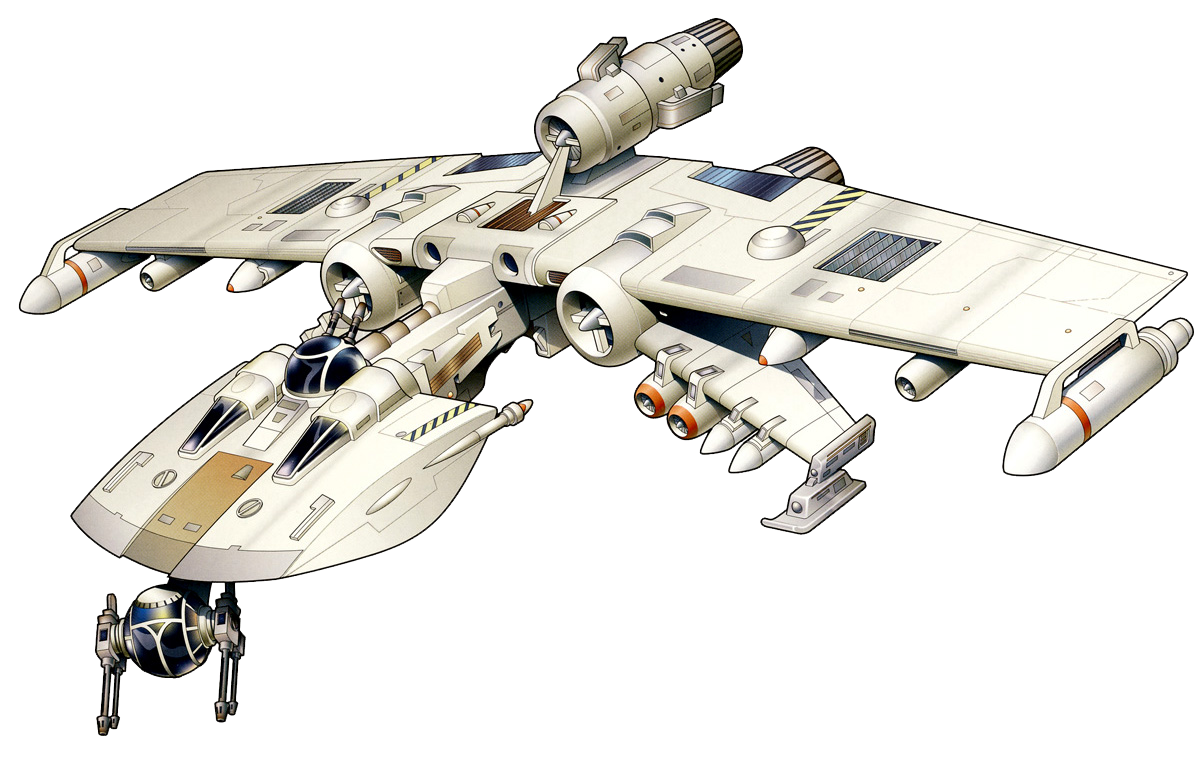 Звёздный истребитель BTL Y-Wing.