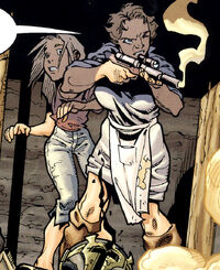 Jango's mother and sister