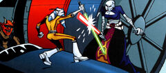 Ventress duels Tano