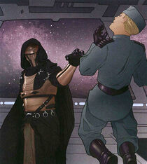 Revan chokes officer