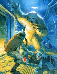 Wampa attacks rebels