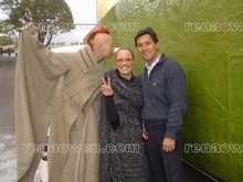 С Ки Чаном в костюмах сенаторов