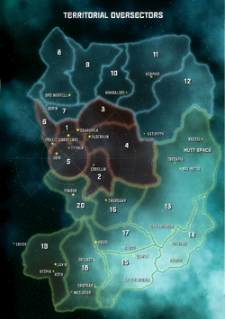 Карта сверхсекторов.
