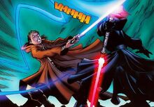 Anakin vs Maul vision