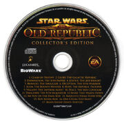 CD саундтрека SWTOR