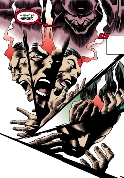 Фридон Надд исцеляет Экзара Куна с помощью могущества Тёмной стороны