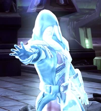 Призрак Андру нападает на Каллига