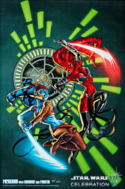 Aayla Secura Darth Talon Celebration VI art