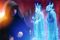 Sidious with his servants