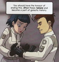 Джикенс предлагает Томвиг парализовать повстанцев