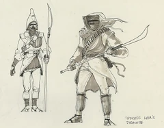 Эскиз костюма Боушха