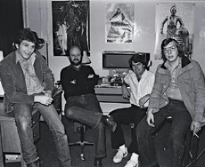 Пол Хирш и его ассистенты по монтажу «Империи»