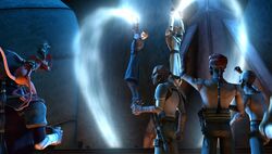 Obi-Wan und Anakin Folter