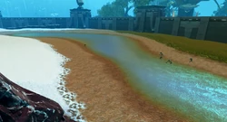 Пруд в окрестностях тюрьмы особо строгого режима